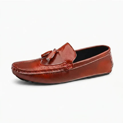 Mocassin à gland cuir homme style élégant - Vue 1 - Mocassin