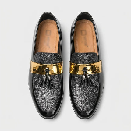 Mocassin à glands style derby élégant pour homme - Vue 3 - Mocassin