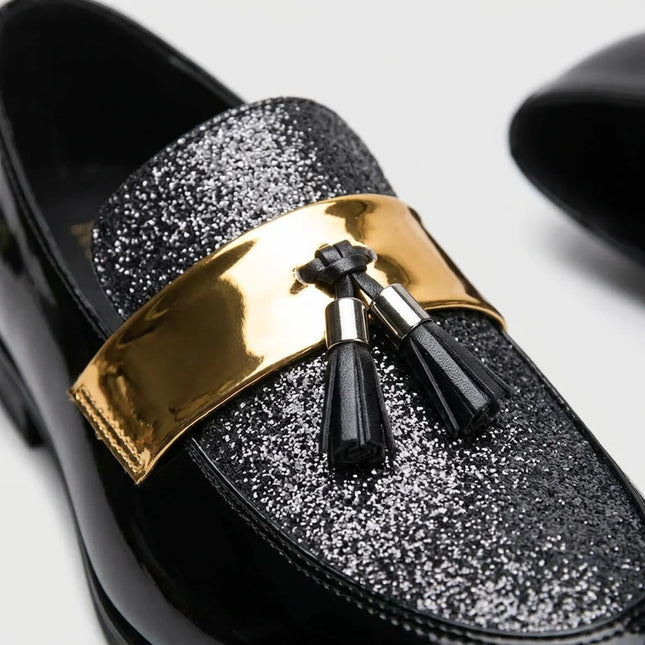 Mocassin à glands style derby élégant pour homme - Vue 4 - Mocassin