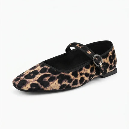 Mocassin ballerine femme élégant à bride - Vue 1 - Mocassin