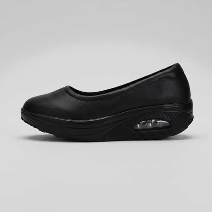 Mocassin ballerine vernis élégant quotidien - Vue 2 - Mocassin