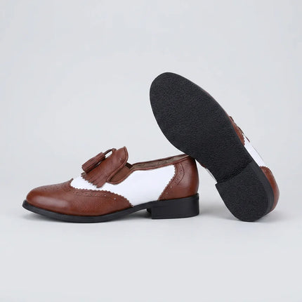 Mocassin cuir à glands et franges femme quotidien - Vue 2 - Mocassin