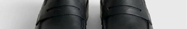 Mocassin cuir à petit talon épais femme quotidien - Vue 4 - Mocassin