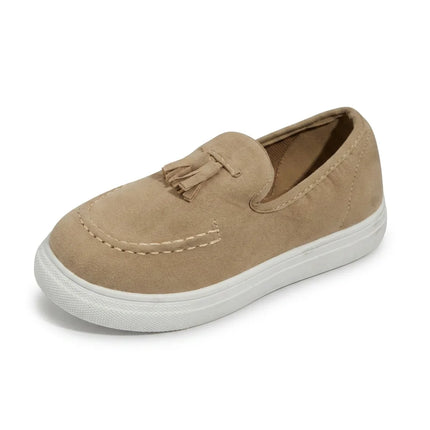 Mocassin cuir artificiel à gland semelle épaisse femme - Vue 1 - Mocassin