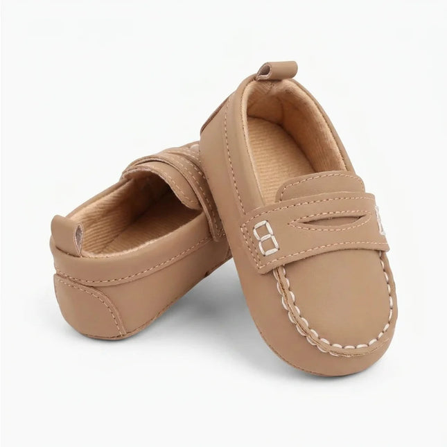 Mocassin cuir bébé classique premiers pas - Vue 5 - Mocassin