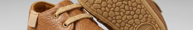Mocassin cuir bébé souple lacets - Vue 2 - Mocassin