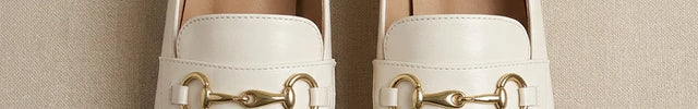 Mocassin cuir femme à franges style rétro - Vue 3 - Mocassin