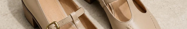 Mocassin cuir femme ballerine à bride élégant - Vue 2 - Mocassin