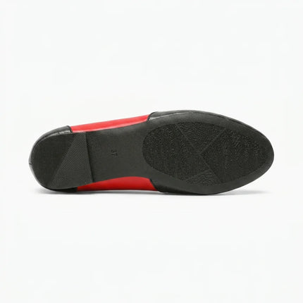 Mocassin cuir femme quotidien élégant à glands - Vue 4 - Mocassin