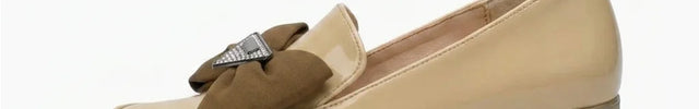 Mocassin cuir fendu semelle épaisse femme élégant - Vue 1 - Mocassin