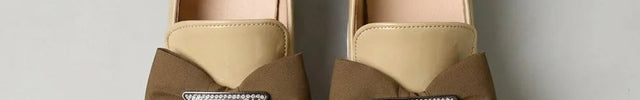 Mocassin cuir fendu semelle épaisse femme élégant - Vue 2 - Mocassin