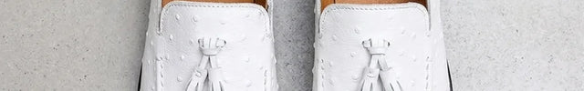 Mocassin cuir homme élégant à glands - Vue 4 - Mocassin
