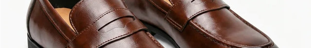 Mocassin cuir homme semelle gomme confort élégant - Vue 1 - Mocassin