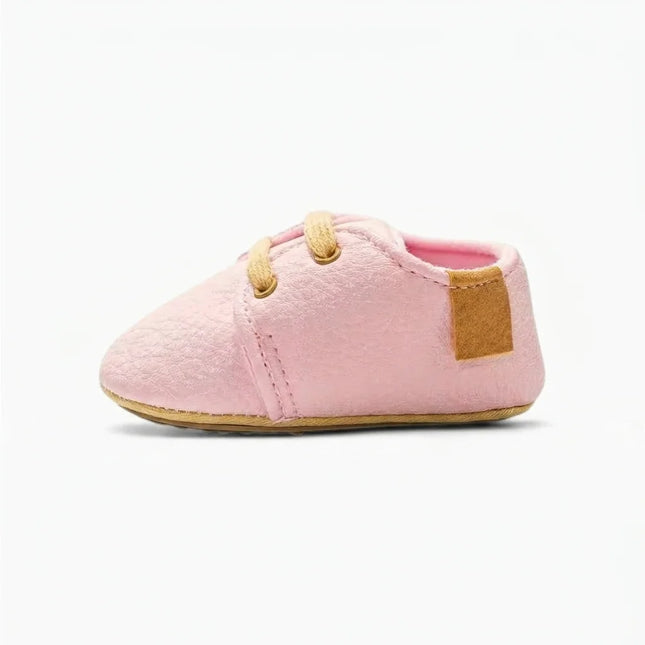 Mocassin cuir semelle souple premier pas bébé fille - Vue 1 - Mocassin