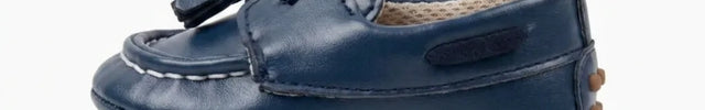 Mocassin cuir synthétique bébé élégant à glands - Vue 3 - Mocassin