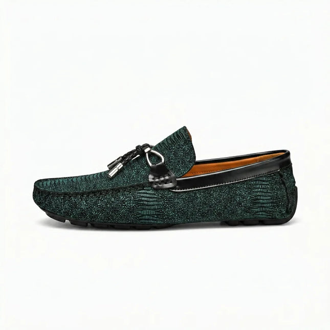 Mocassin cuir véritable élégant homme - Vue 1 - Mocassin