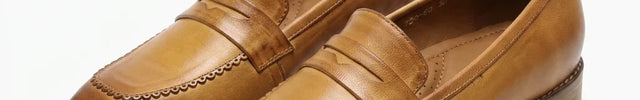 Mocassin cuir véritable femme élégant à enfiler - Vue 1 - Mocassin