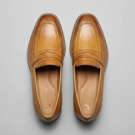 Mocassin cuir véritable femme élégant à enfiler - Vue 2 - Mocassin