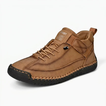 Mocassin cuir véritable homme décontracté - Vue 1 - Mocassin