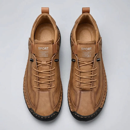 Mocassin cuir véritable homme décontracté - Vue 2 - Mocassin