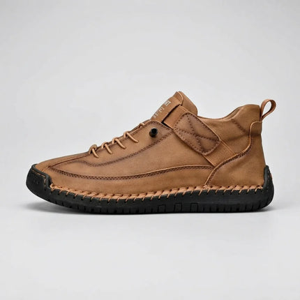 Mocassin cuir véritable homme décontracté - Vue 3 - Mocassin