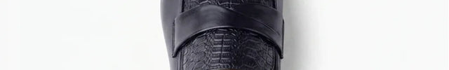 Mocassin cuir véritable homme élégant bout pointu - Vue 4 - Mocassin