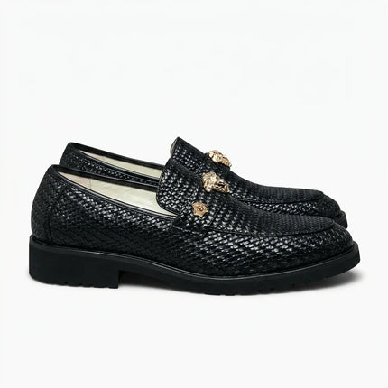 Mocassin cuir verni bout pointu femme élégant - Vue 1 - Mocassin