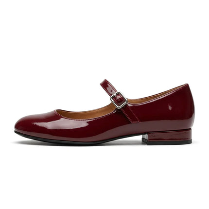 Mocassin cuir vernis femme élégant quotidien - Vue 1 - Mocassin