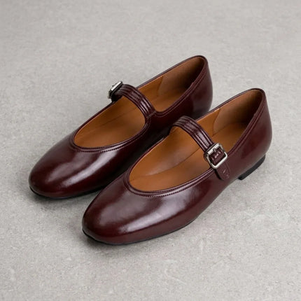 Mocassin cuir vernis femme élégant quotidien - Vue 2 - Mocassin