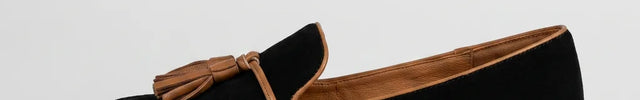 Mocassin daim à gland femme élégant - Vue 3 - Mocassin