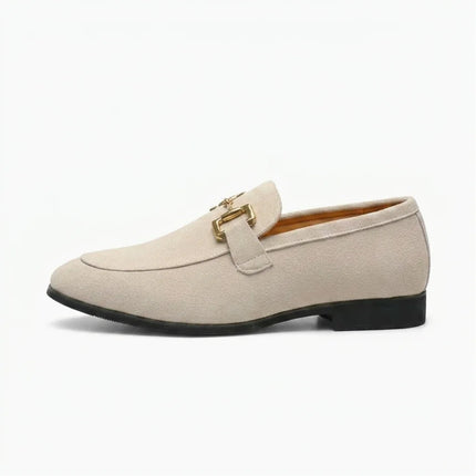 Mocassin daim business élégant homme - Vue 1 - Mocassin