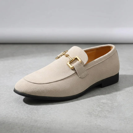 Mocassin daim business élégant homme - Vue 5 - Mocassin