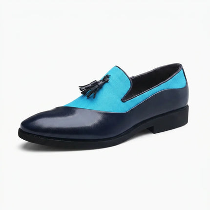 Mocassin daim homme à gland style business décontracté - Vue 1 - Mocassin