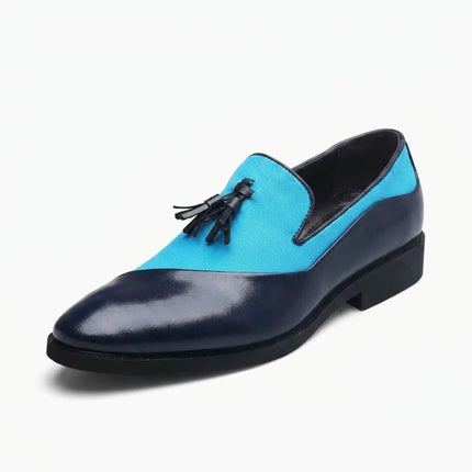 Mocassin daim homme à gland style business décontracté - Vue 1 - Mocassin