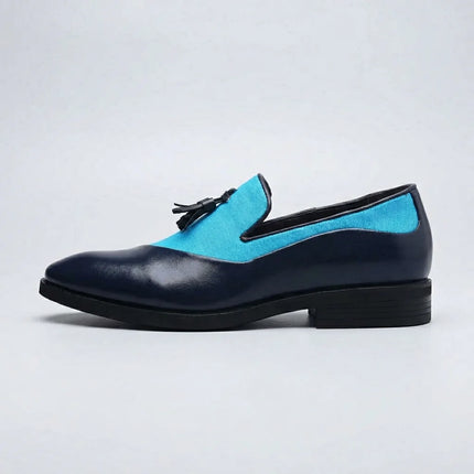 Mocassin daim homme à gland style business décontracté - Vue 3 - Mocassin