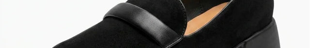 Mocassin daim suédé femme style britannique - Vue 1 - Mocassin