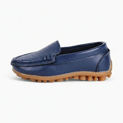 Mocassin enfant cuir souple à enfiler élégant - Vue 1 - Mocassin