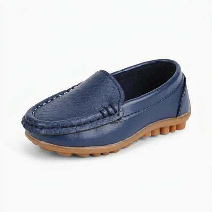 Mocassin enfant cuir souple à enfiler élégant - Vue 1 - Mocassin
