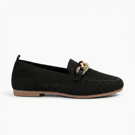 Mocassin Mary Jane souple style rock femme - Vue 1 - Mocassin