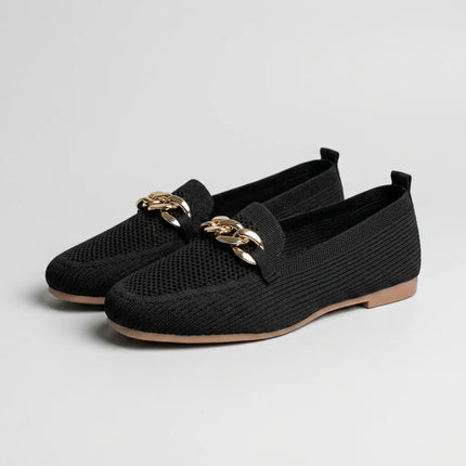 Mocassin Mary Jane souple style rock femme - Vue 4 - Mocassin