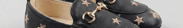 Mocassin souple bébé motif étoile antidérapant - Vue 3 - Mocassin