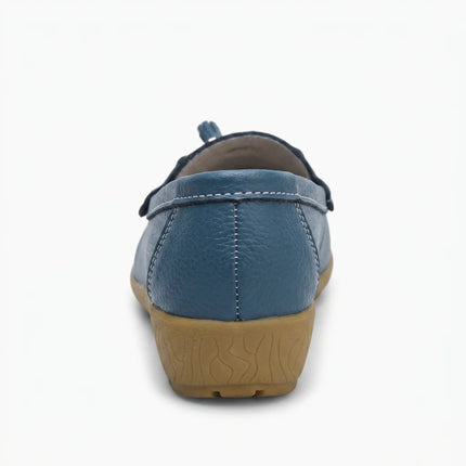 Mocassin style bateau femme élégant à glands - Vue 4 - Mocassin