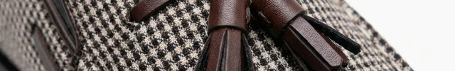Mocassin toile homme style bateau à glands - Vue 4 - Mocassin