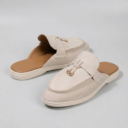 Mocassin velours à glands femme élégant - Vue 2 - Mocassin