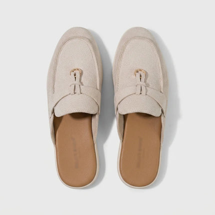 Mocassin velours à glands femme élégant - Vue 3 - Mocassin